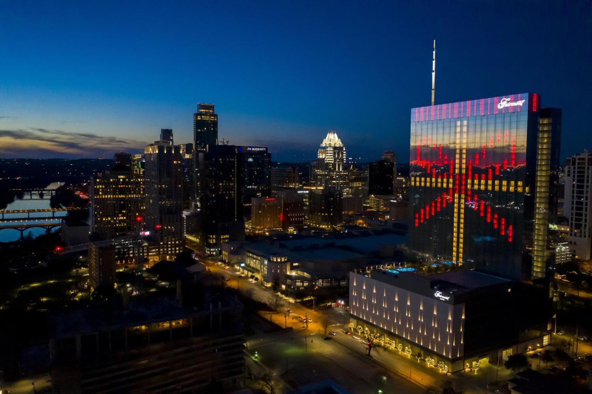 Hotel Fairmont Austin Exterior foto